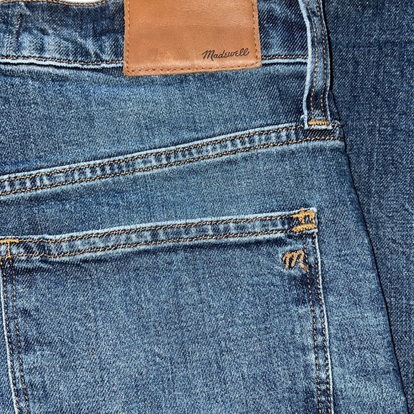MADEWELL high rise slim boy jean - Picture 6 of 8